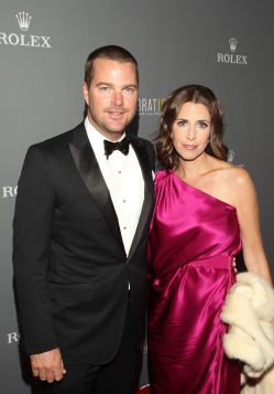 Chris O'Donnell and his wife, Caroline Fentress:  Los Angeles Philharmonic's Walt Disney Concert Hall 10th Anniversary Celebration - Red Carpet Arrivals